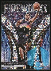 2021-22 Panini Prizm Fireworks Fast Break #19 Devin Booker Phoenix Suns